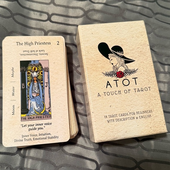 a touch of tarot Other - A Touch of Tarot Card Deck 🔮🥠🎱 | Beginner Friendly Cards